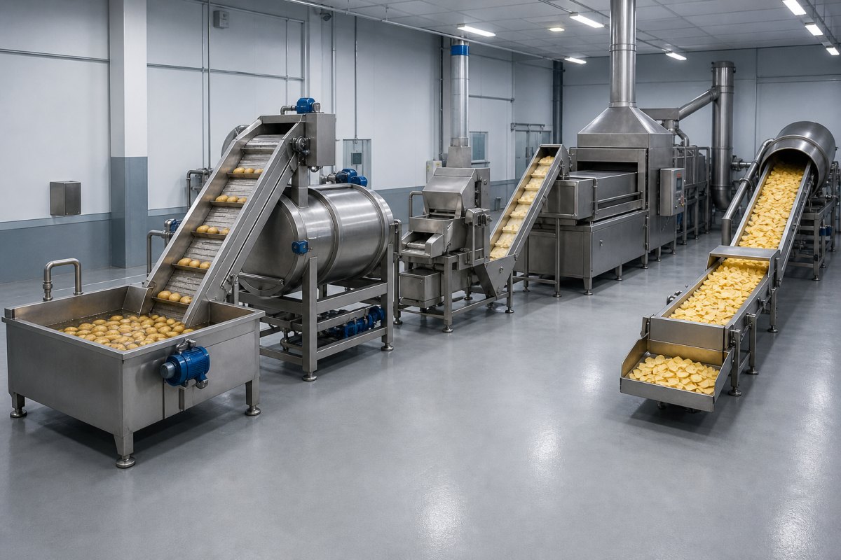 CHIPS LINE machinery