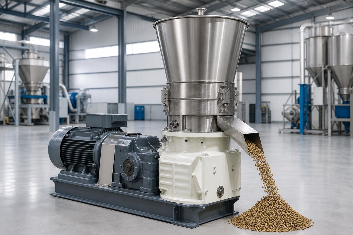 Pellet mill machinery