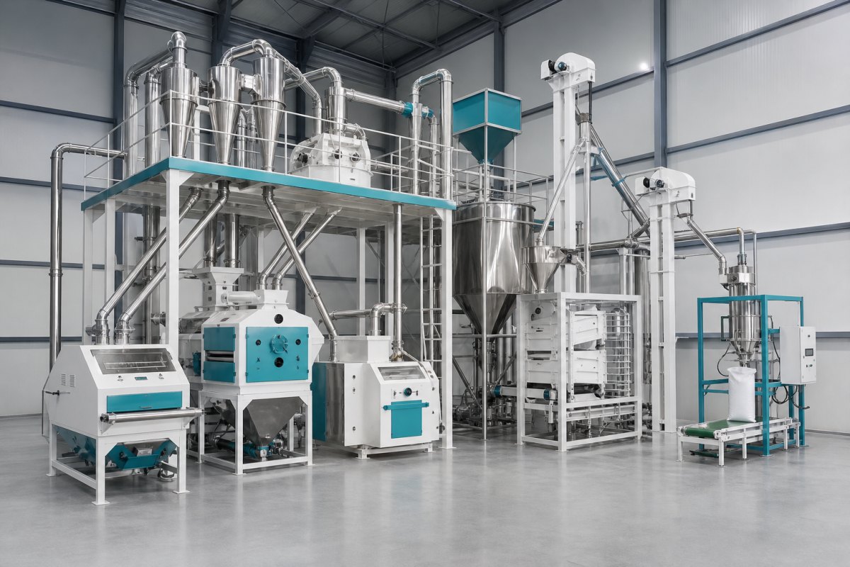 Flour/Aata Mill Plant machinery